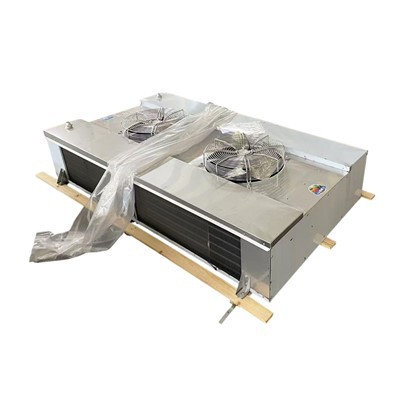 Stainless Steel Dual Discharge Evaporator For Cold Rooms | High Efficiency Refrigeration Air Cooler